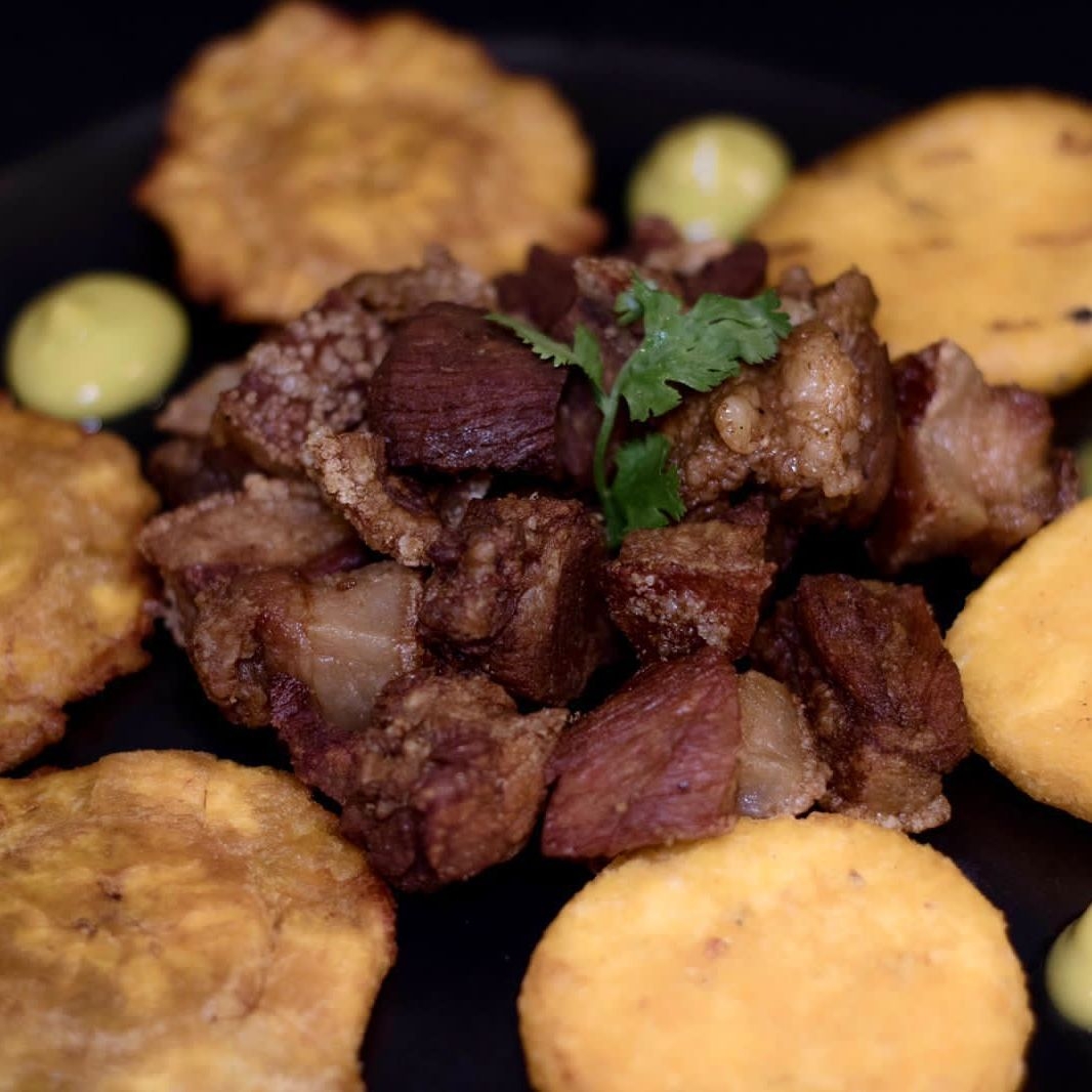 Trozos de chicharron