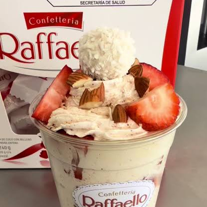 Fresas + Raffaello