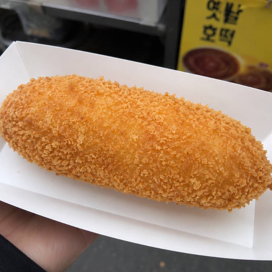 Banderilla Combinada (queso y Salchicha)