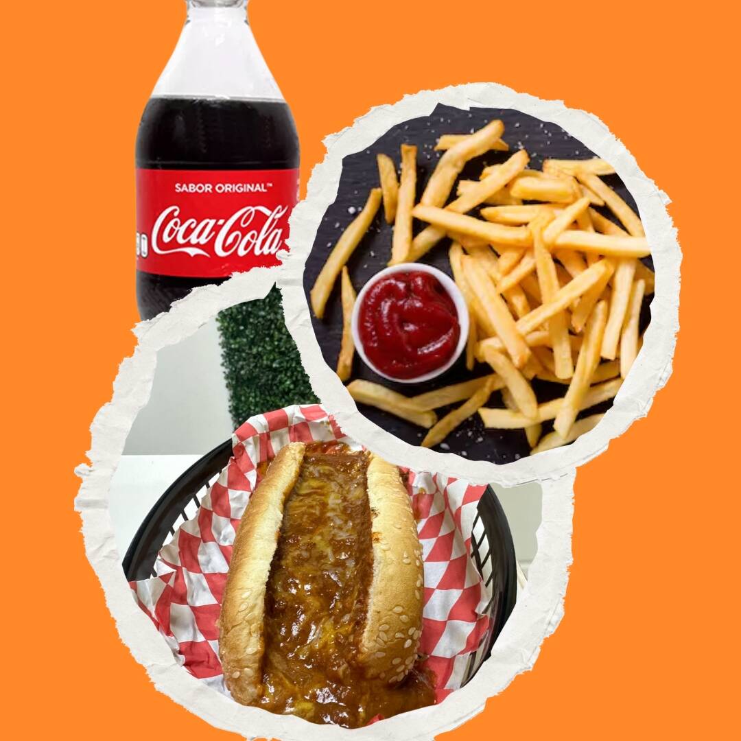 Combo de Pavo con Papas y Bebida