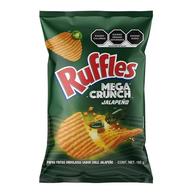 Ruffles Mega Crunch Jalapeño 42g