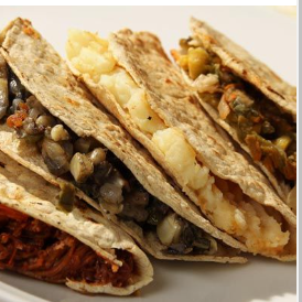 QUESADILLA CON GUISADO