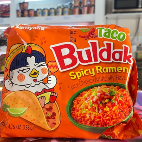 Ramen Buldak Taco