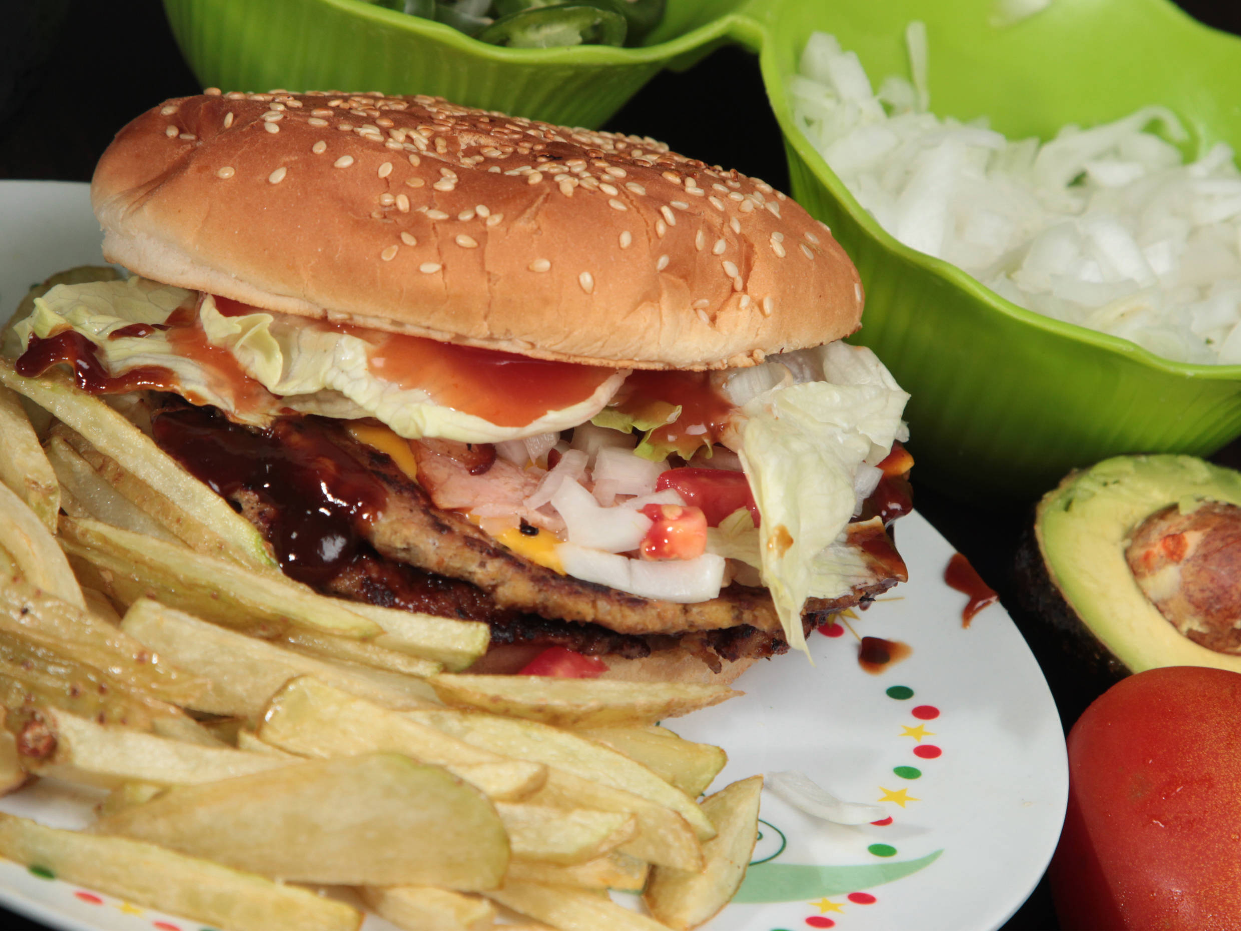 Hamburguesa BBQ
