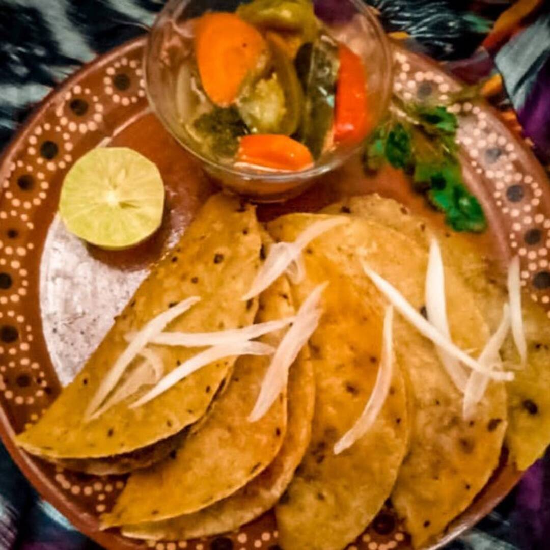 Taco Sudado de Canasta de Chorizo con Papa