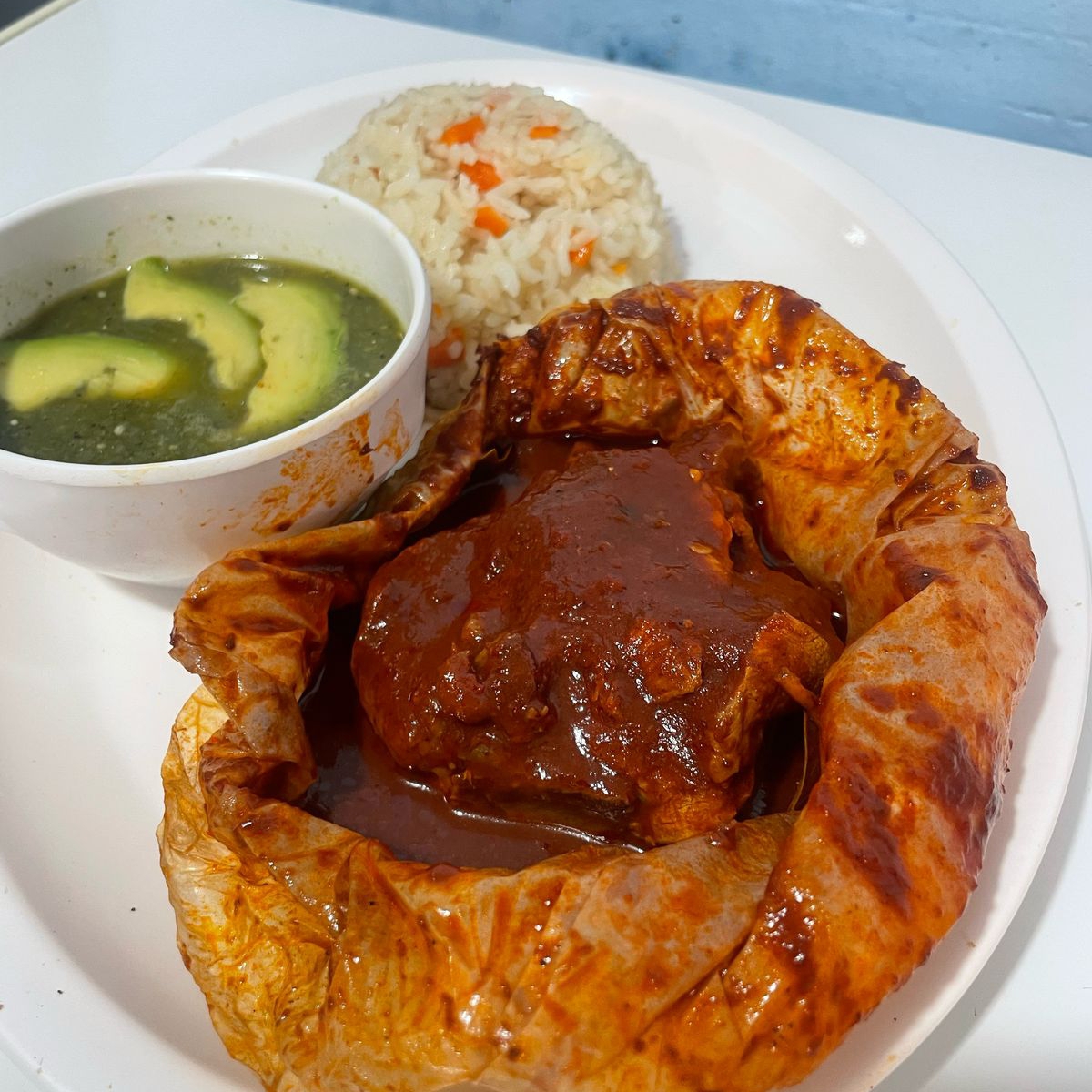 Mixiote de pollo