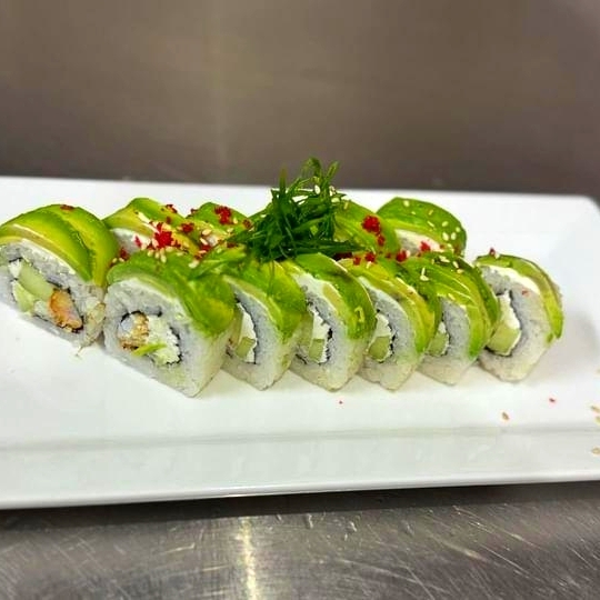 avocado roll + te