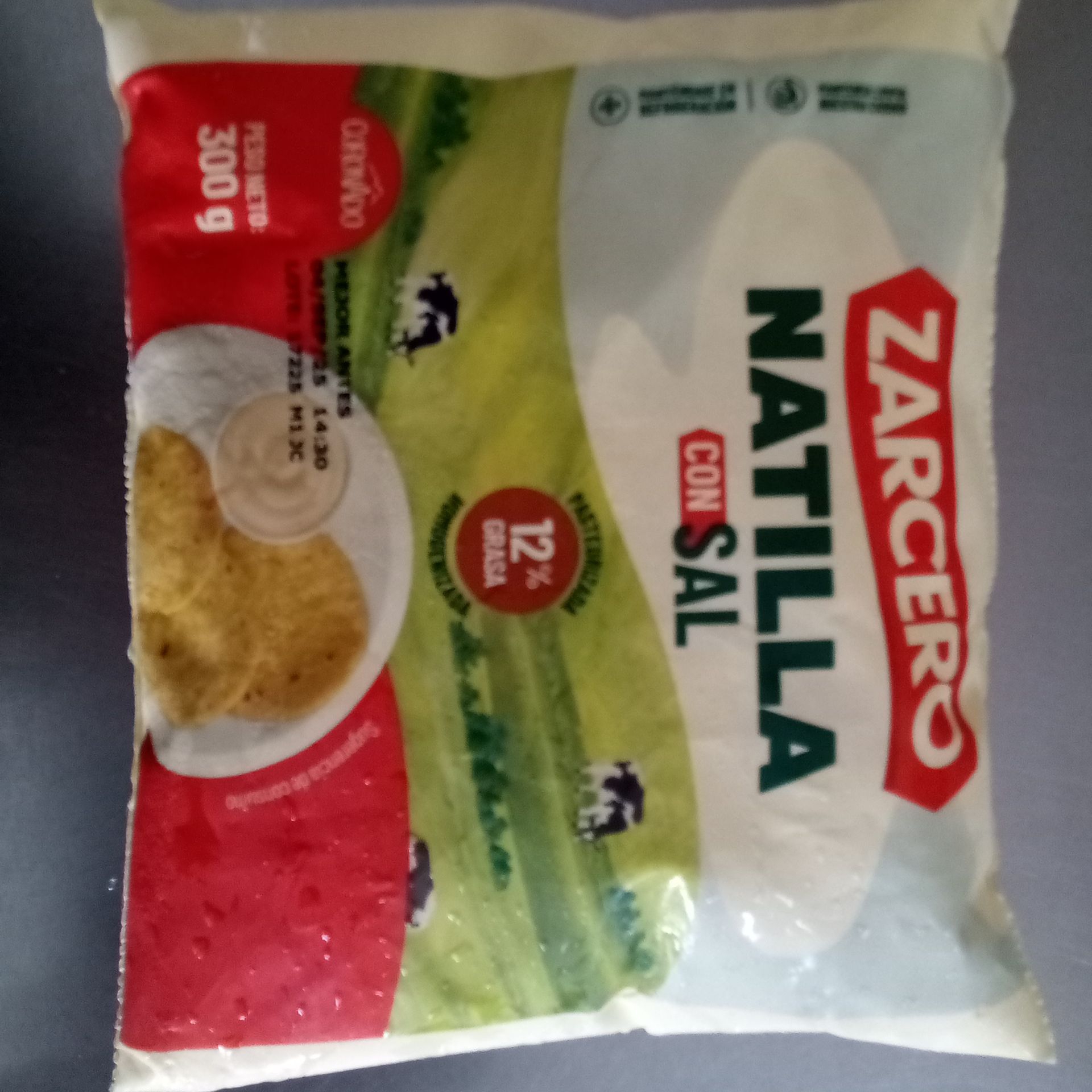 Natilla Zarcero Con Sal