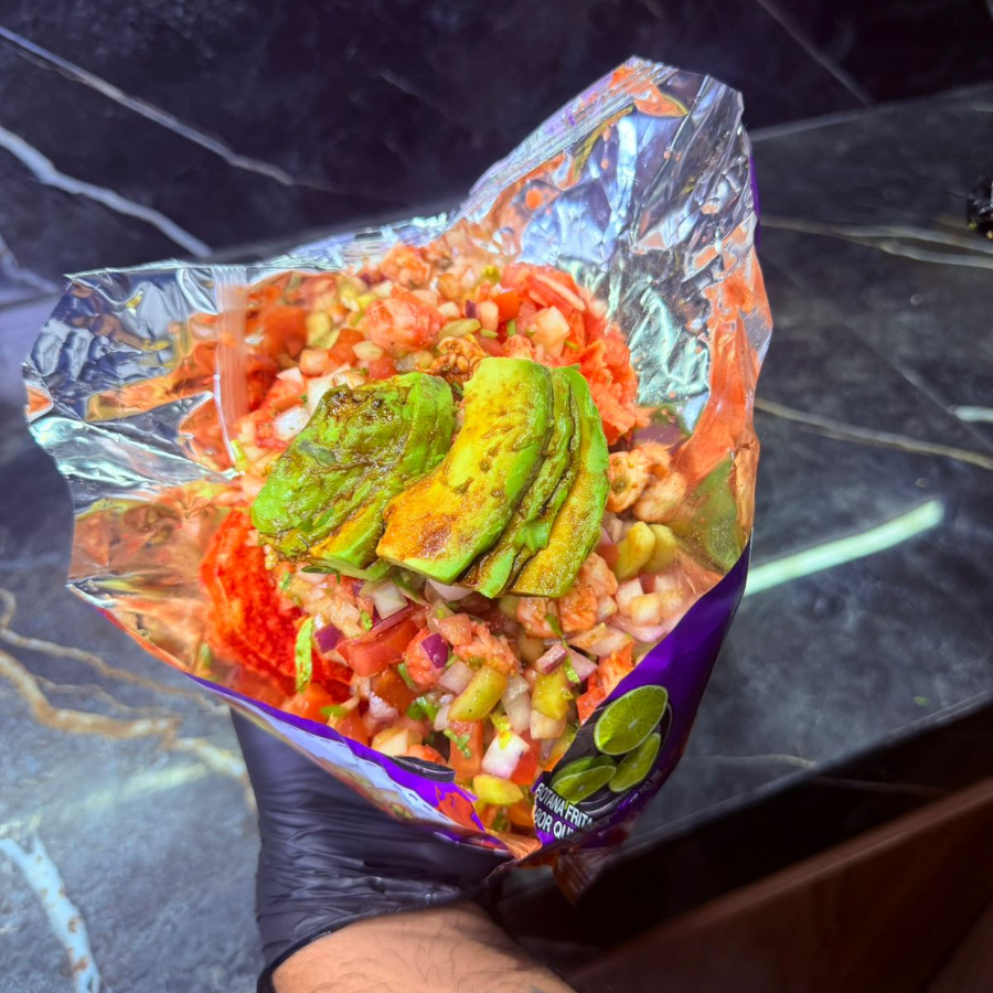 Tostitos de camarón