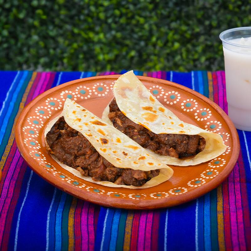 TACO DE GUISADO CHICHARRON DE LONJA