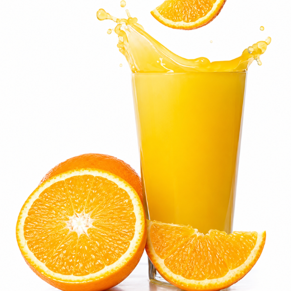Feito com Laranjas Frescas, Natural e Refrescante. O Sabor Cítrico Perfeito pra Acompanhar Seu Lanche com Leveza e Energia!
