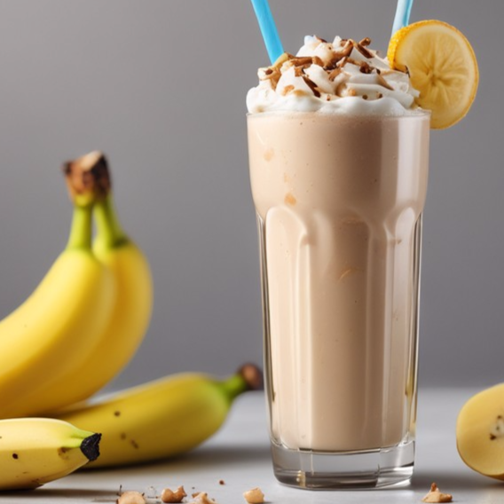 Licuado de Plátano con Chocolate