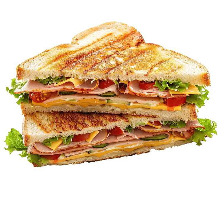 Sandwich jamón Pierna de Pavo