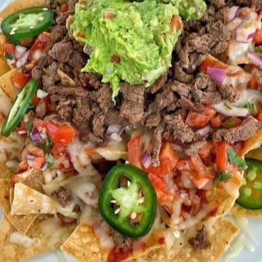 Nachos con carne