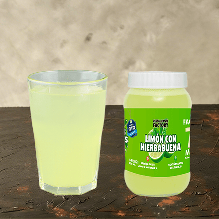 Agua de Limón Hierbabuena FF