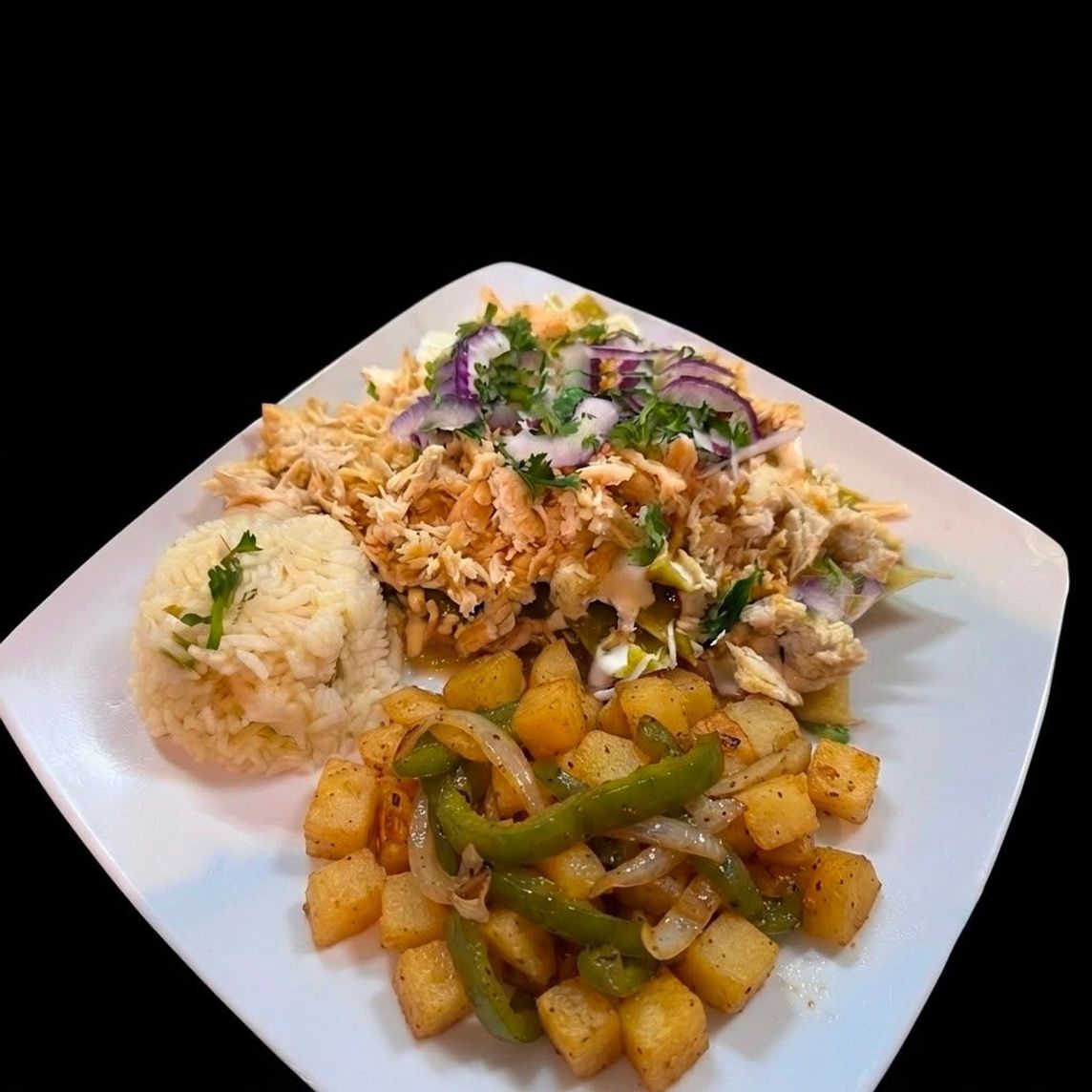 Chilaquiles con Pollo