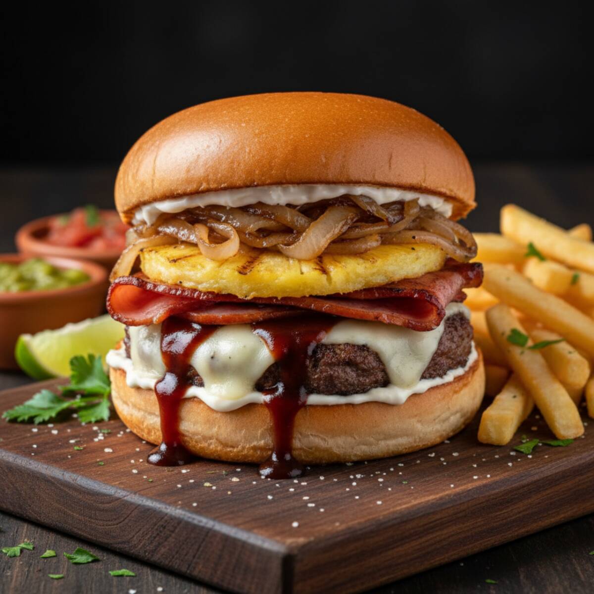 Hamb. Hawaiana (c/Papas)