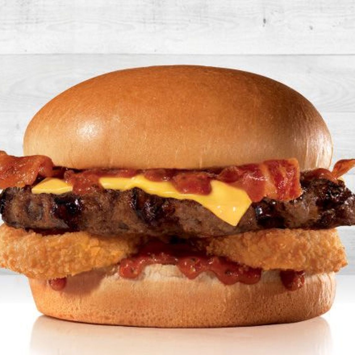 Western Bacon Big Angus Burger (Doble 1
