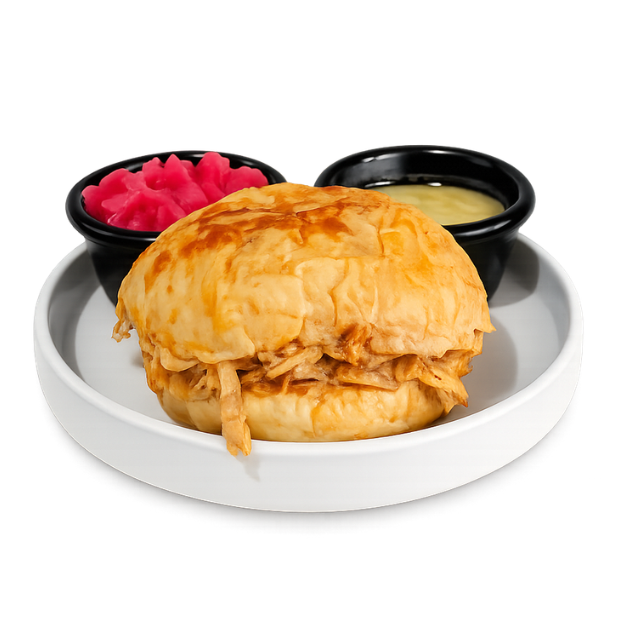 Torta de Cochinita Pibil Individual