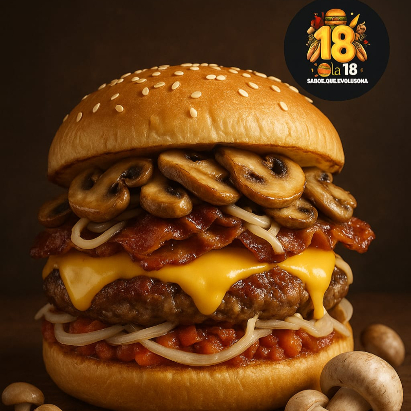 Hamburguesa de Champiñones