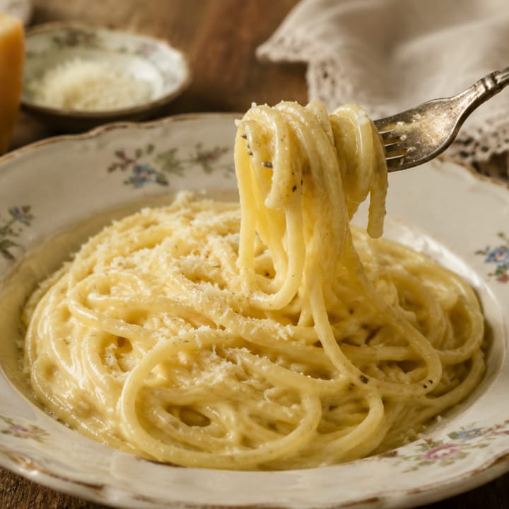 Pasta Burro y Parmesano