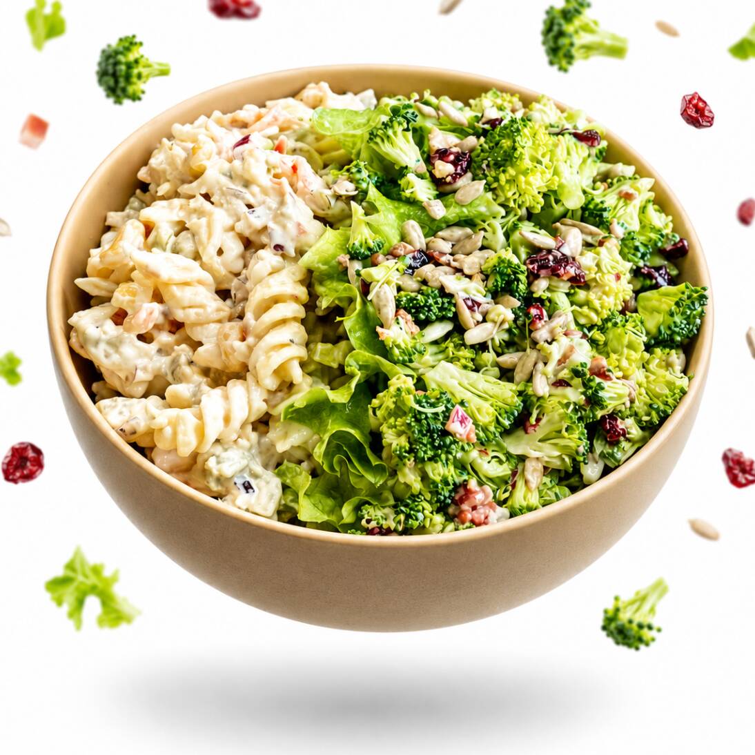 Bowl 16oz Mixto con 2 Ensaladas (NO incluye pollo)