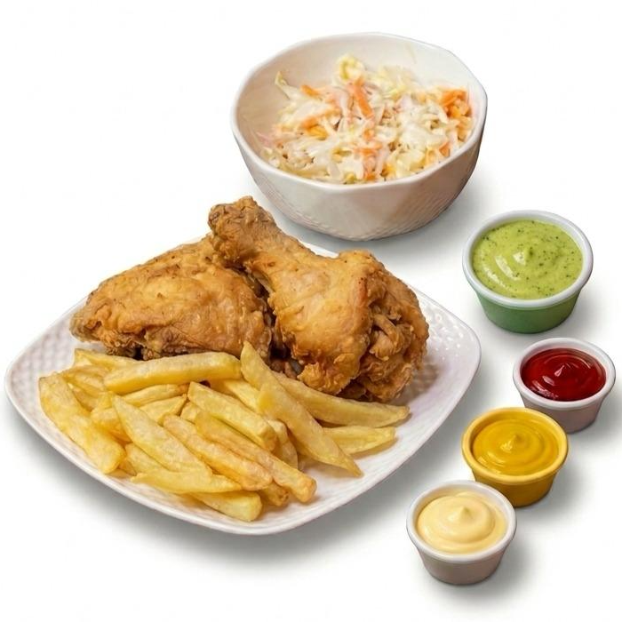 EL PATRÓN (2 Pzas. de Pollo Broaster)
