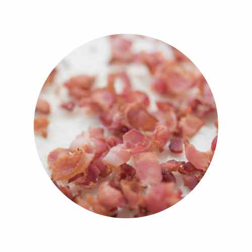 Trozos de Tocino Frito