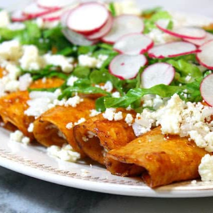 Orden de Enchiladas + Bebida