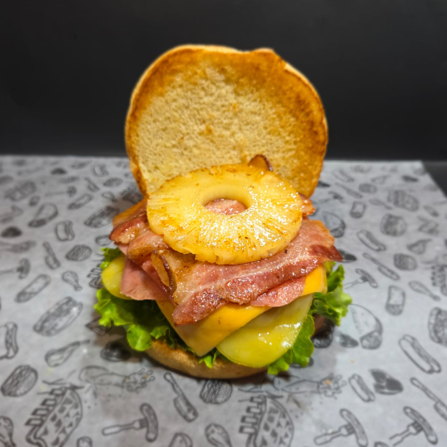 Hamburguesa Hawaiana