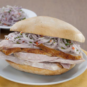 Sanguche Pavo al Horno