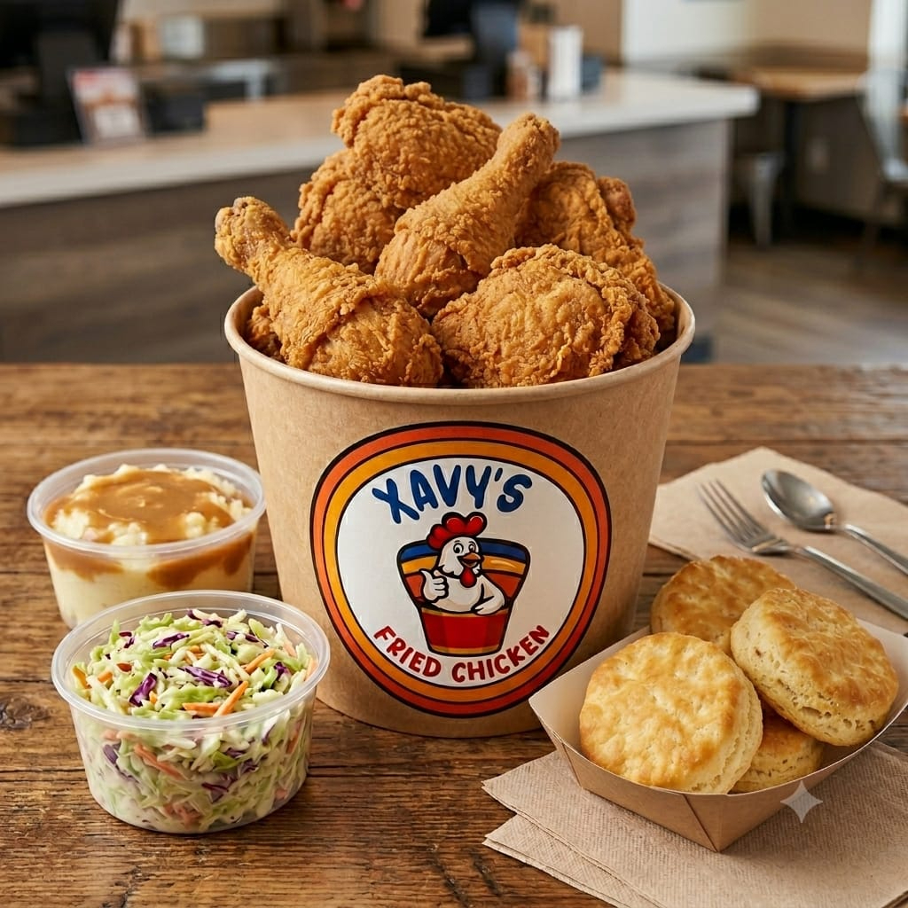 Combo # 4 De Pollo Frito Crujiente