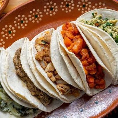 Taco Machaca con Papas