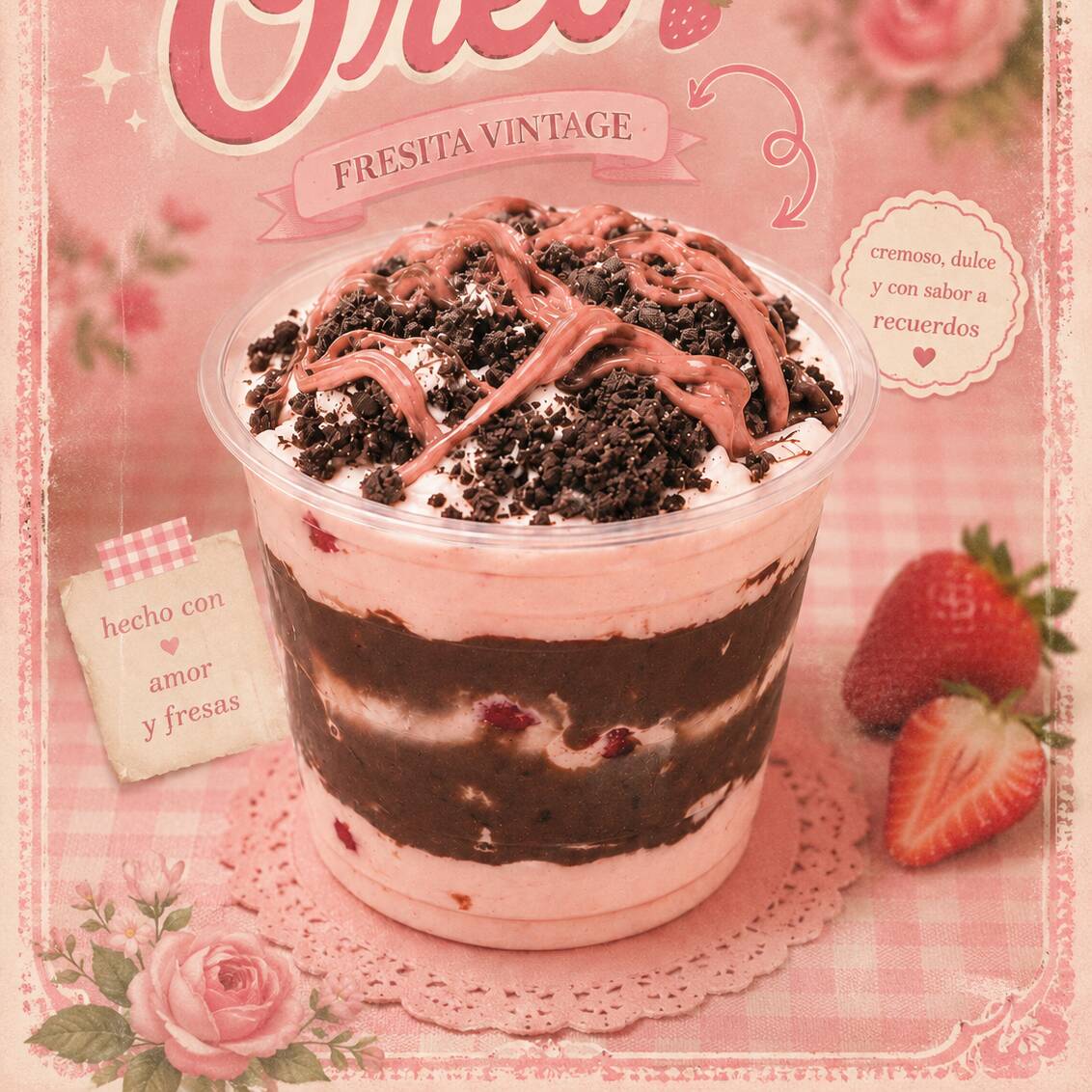 Fresas con Crema