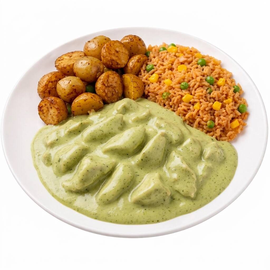 Pollo en Crema Poblana