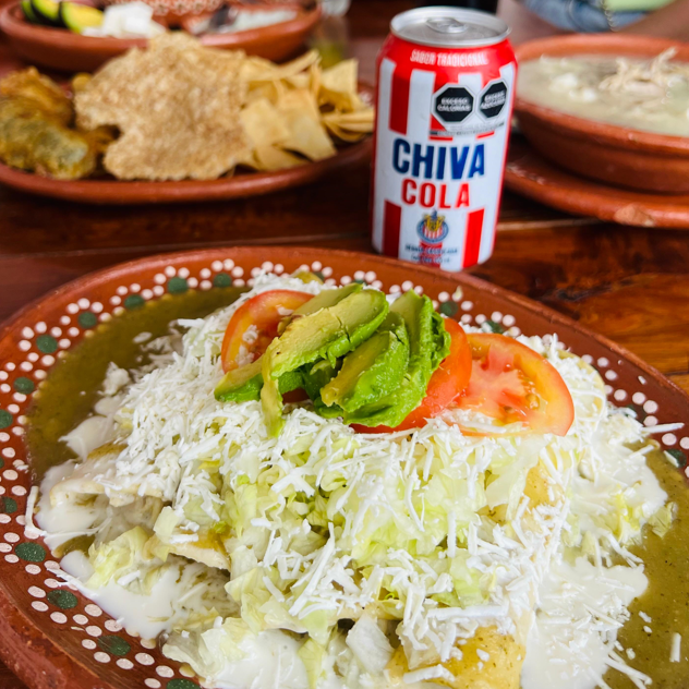 Enchiladas Verdes