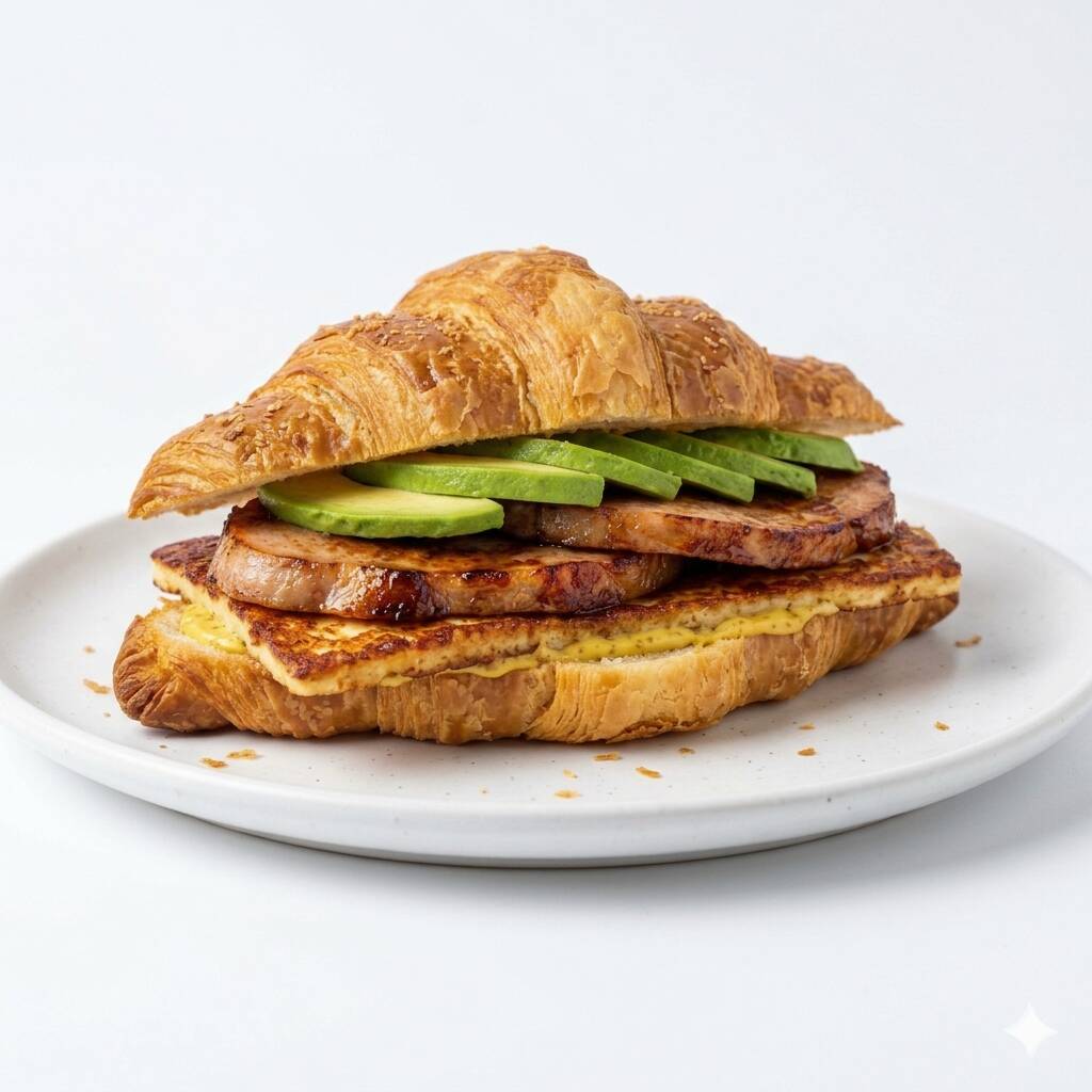 Croissant Lomo Canadiense al Maple