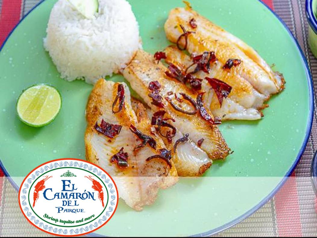 Filete al Ajillo + Refresco