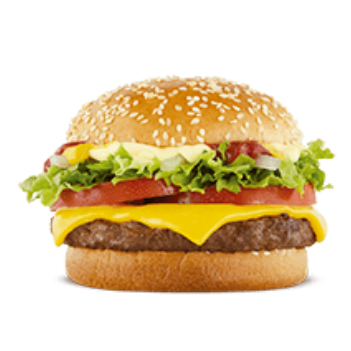 Hamburguesas chica y agua fresca