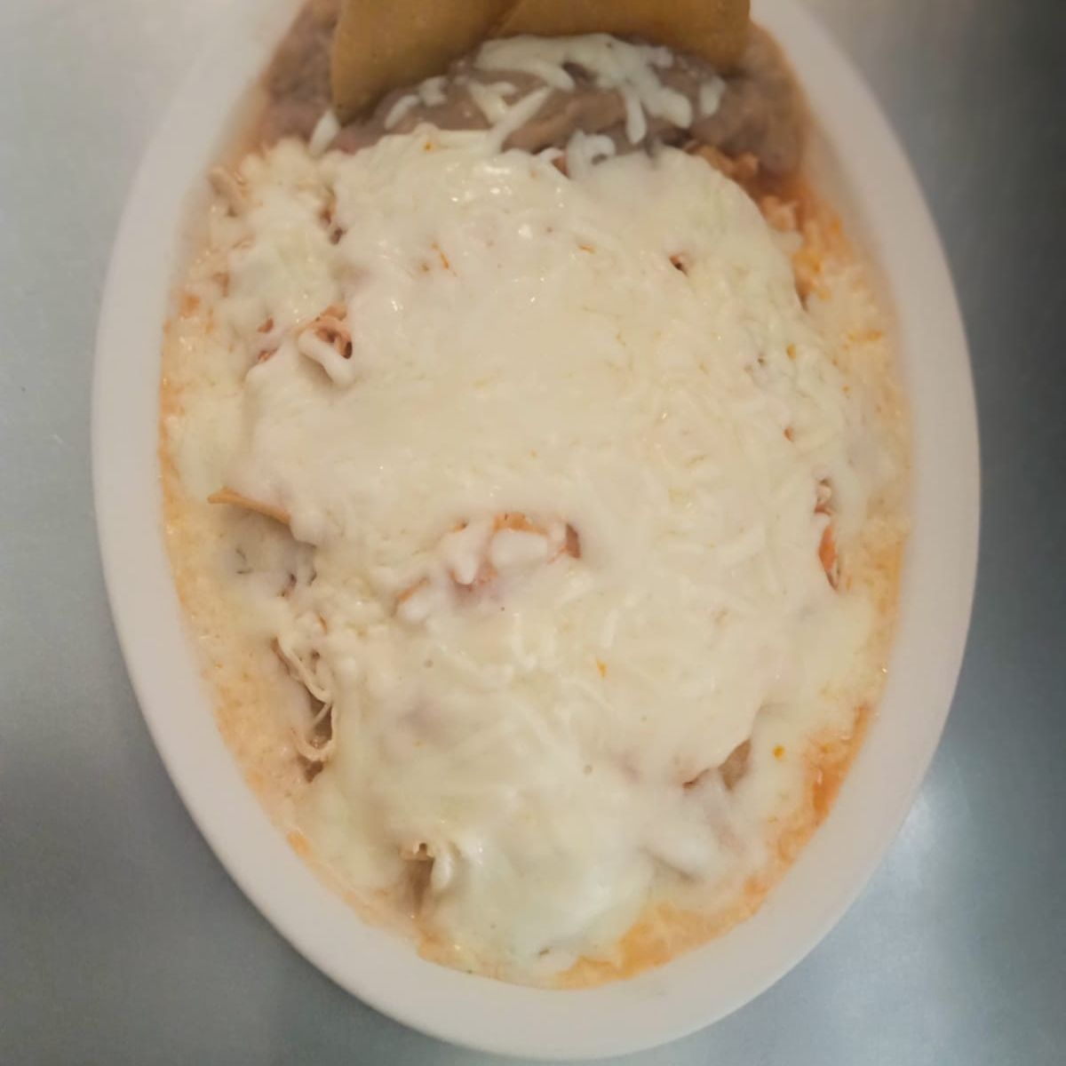 Chilaquiles con Pollo