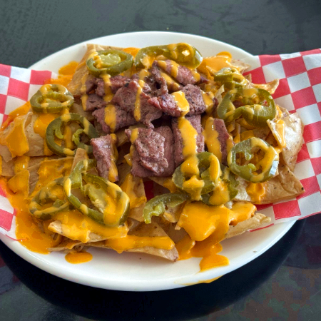 Nachos con Arrachera