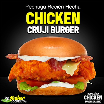 Chicken Cruji Burger