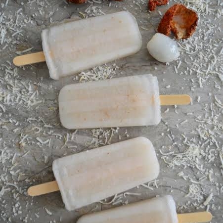 Paleta de coco agua