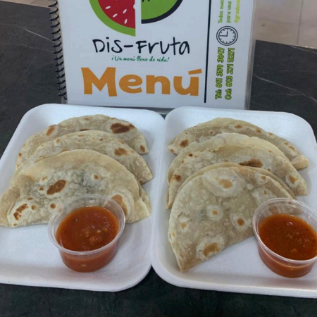Orden de 2 Tacos de Harina o Maíz