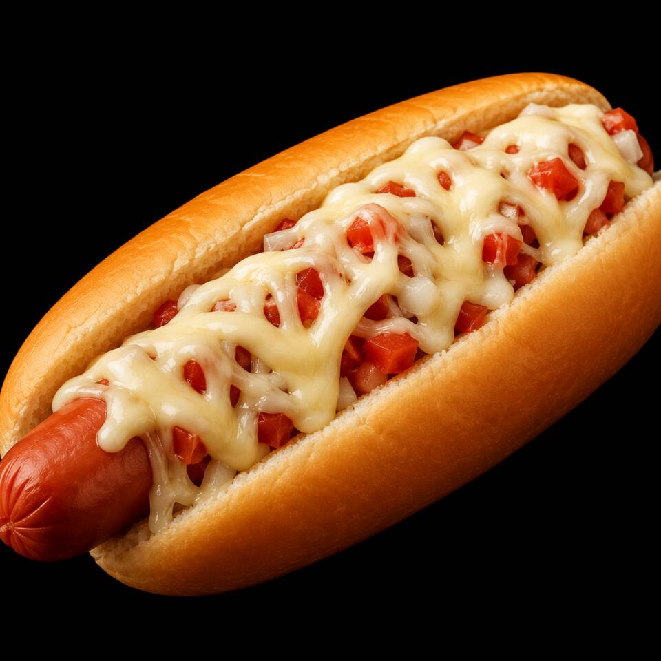 Hot Dog desgreñado