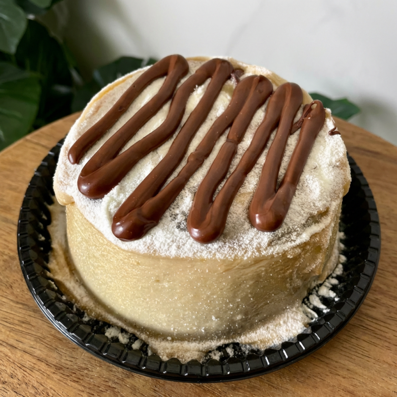 Bolo de chocolate fofinho com recheio de brigadeiro de Ninho e Nutella. Uma combinação cremosa e indulgente que derrete na boca!