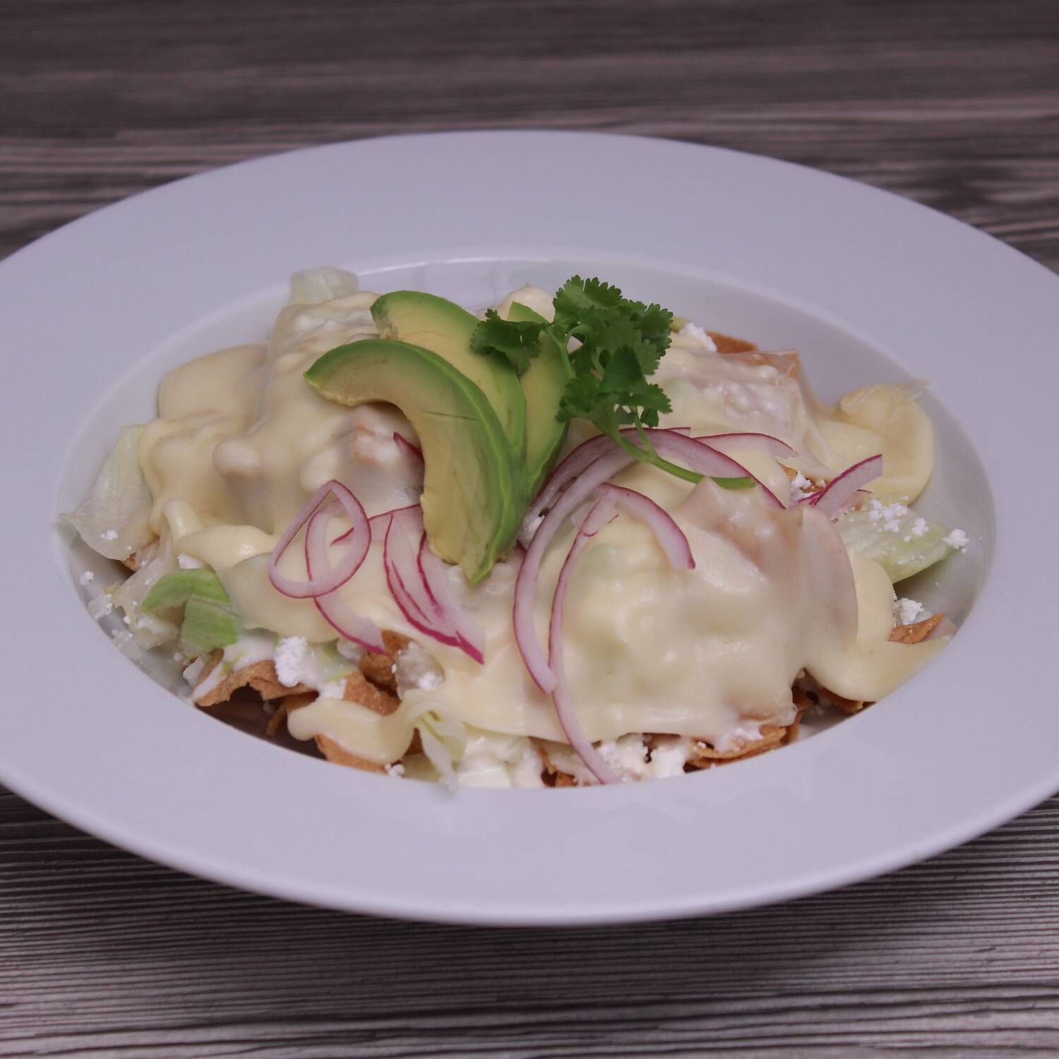 Chilaquiles de Queso Oaxaca