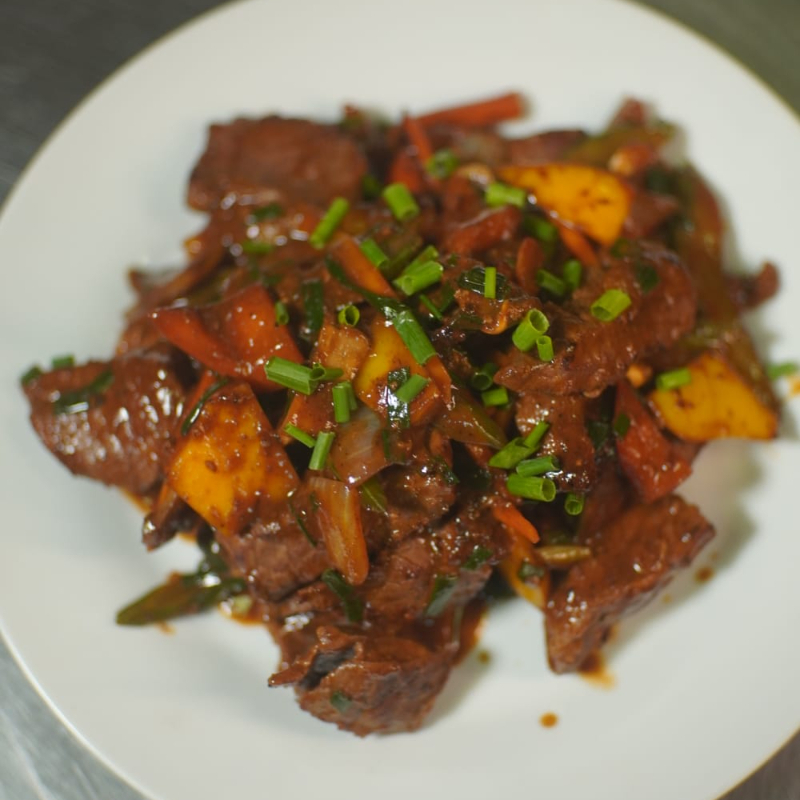 Porción de Bistec Oriental