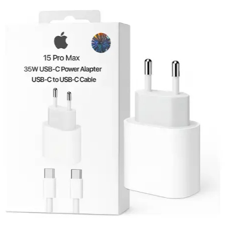 Carregador Para Iphone 15/16 35w Turbo Cabo Usb-c 1m