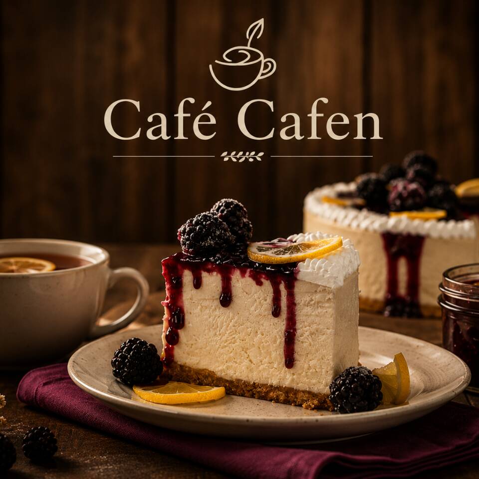 Cheesecake de Zarzamora y Queso Filadelfia
